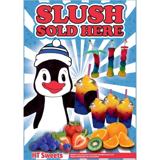 Slush Poster ,Buy 1 Get 1 Free,19"x27" (48cmx69cm)
