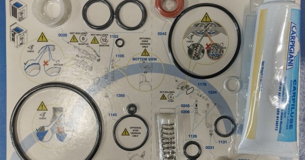 Mesi Ht Carpigiani IC193-010082 TUNE UP KIT,CARPICARE KIT 191 241P & P/SP 6/12 MESI