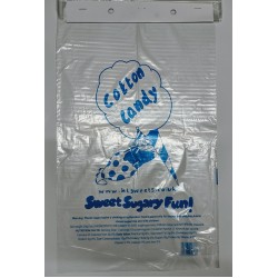 Blue Candy floss bags 1x100 