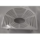 INFINITY WHITE DRIP TRAY & GRATE12LT,J304