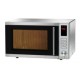 MICROWAVE OVEN, with grill and manual controls - Mod. MF 911,Stainless steel,Easyline