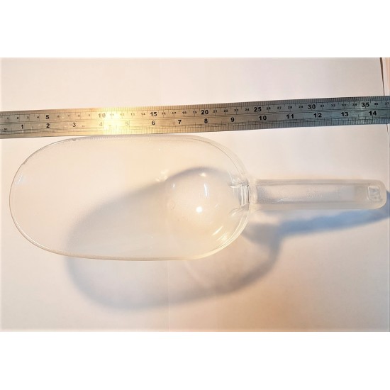 Popcorn scoop big plastic 30cm