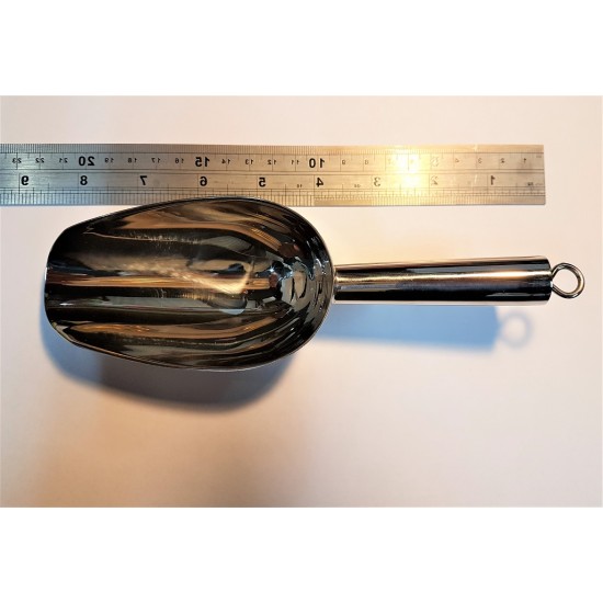 Popcorn scoop big stainless steel 21.9cm
