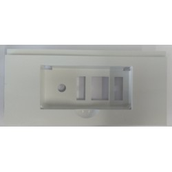 WHITE SWITCH BOX (3 SWITCH) ,2U000-09100