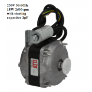 ELCO R 18-25/002 18W 18watt 2600rpm high speed fan motor RET4T18PNN001 R18-25