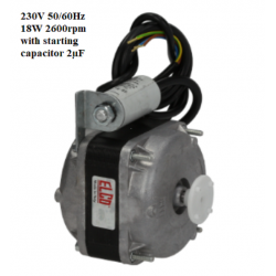 ELCO R 18-25/002 18W 18watt 2600rpm high speed fan motor RET4T18PNN001 R18-25