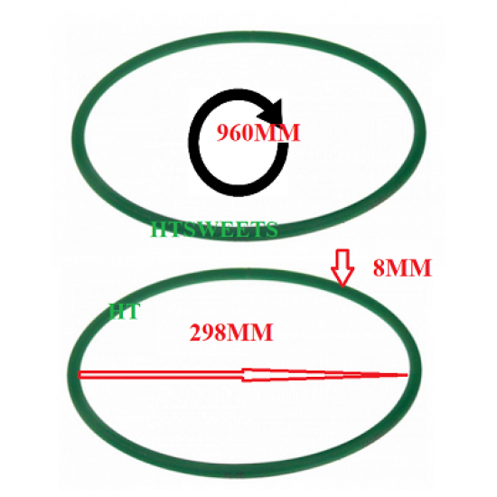 FIMAR,ROUND BELT ,SL3193, FI42. ø 8mm L 960mm PART NO 7
