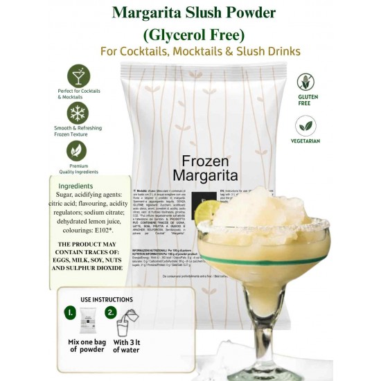 MAGARITA Slush Powder 630g ,NO GLYERINE 