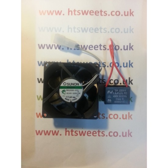 VENTILAT  80X25 MA2082-HVL-G  PART NO 399