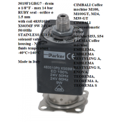 3-WAY SOLENOID VALVE PARKER 24VAC 9W,1120751,CIMBALI,FAEMA,
