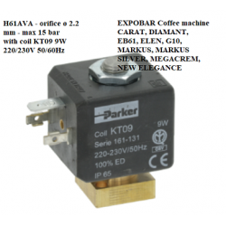 2-WAY SOLENOID VALVE PARKER 230V 50Hz,1120003
