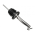 Stainless Steel Whisky Liquor Oil Wine Bottle Pourer Stopper Dispenser With Lid
