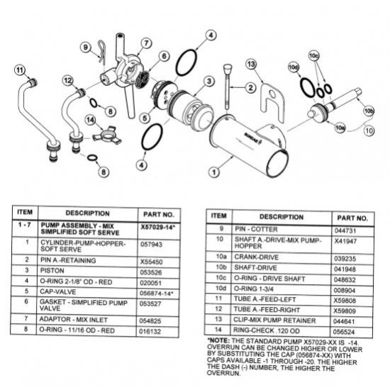 044641 Taylor Clip-Mix Pump Retainer