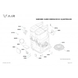 V-AIR SLUSH MACHINE FULL TEMP.PROBE SMART NTC100K,SL310R00449,0607B