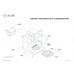 V-AIR SLUSH MACHINE SL310R00196,EVAPORATOR CLASSIC ECO