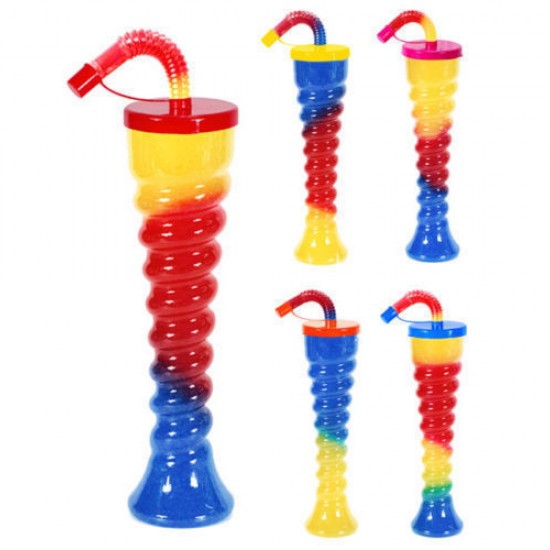 TWIST Slush yard cup 12oz (350ml) HT7 cups with lid and straw