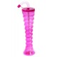 TWIST Slush yard cup 12oz (350ml) HT13 x 190 cups with lid and straw,NEON COLOUR.