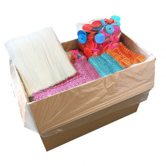 TWIST Slush yard cup 12oz (350ml) HT13 x 190 cups with lid and straw,NEON COLOUR.