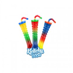 TWIST Slush yard cup 17oz (500ml) HT35 x 60 cups with lid and straw