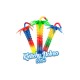 PALM TREE Twist Slush yard cup 17oz (500ml) HT30 x 60 cups with lid and straw