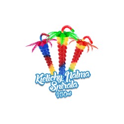 PALM TREE Twist Slush yard cup 12oz (350ml) HT31 x 80 cups with lid and straw