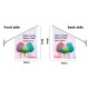 COTTON CANDY FLOSS WALL FLAG, FLAG 45x66cm,Pole size: Around 70cm,JL-HTW06