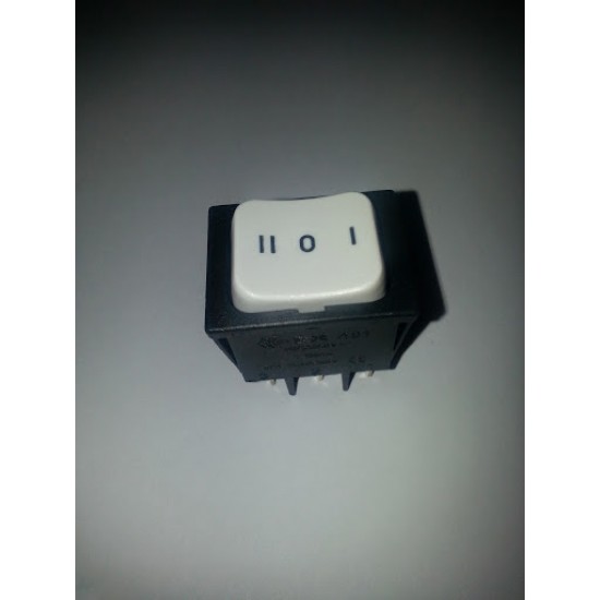 White three pole switch - 16A - 250V - part no 18,    22800-24200,  U0011