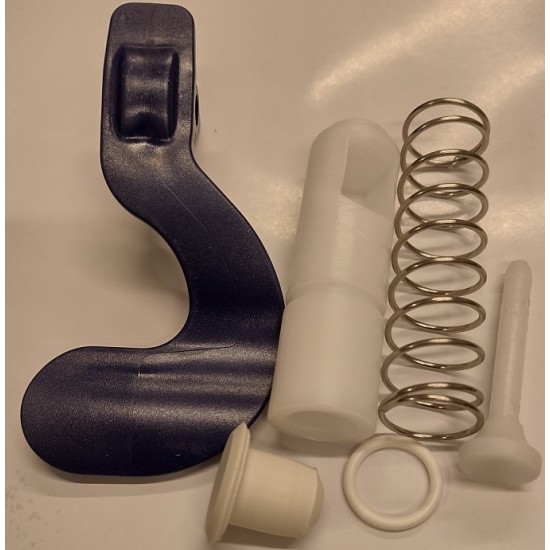 Faby Skyline slush machine complete plunger BLUE with pull handle