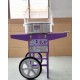 SUMTASA PREMIUM Candyfloss machine with cart and bowl cover