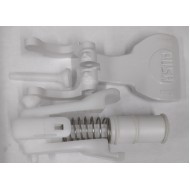 CARESS slush machine complete plunger with push white handle