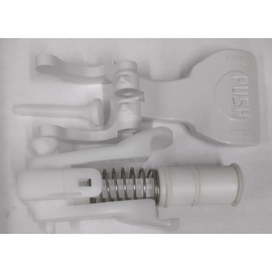 CARESS slush machine complete plunger with push white handle