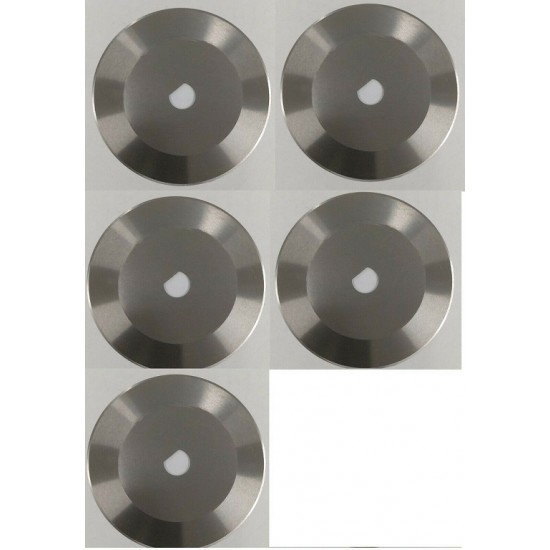 EASYCUT ENIGMEX 80MM STAINLESS STEEL DONER KEBAB MACHINE SLICER BLADE (5 BLADE)