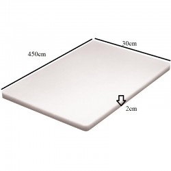 Extra Thick Professional Catering,Chopping Board 12x18 / 30x45cmx2cm,(1xChopping Board White only)