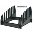 Chopping Board Rack 7 Slot Black,23x23x16cm