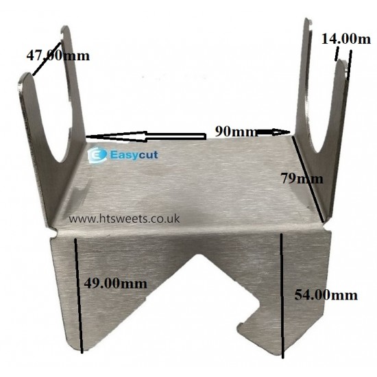 EASYCUT ARCHWAY Slicer Knife Stand Donner Kebab Takeaway Stainless Steel Holder Type (50 Holder)