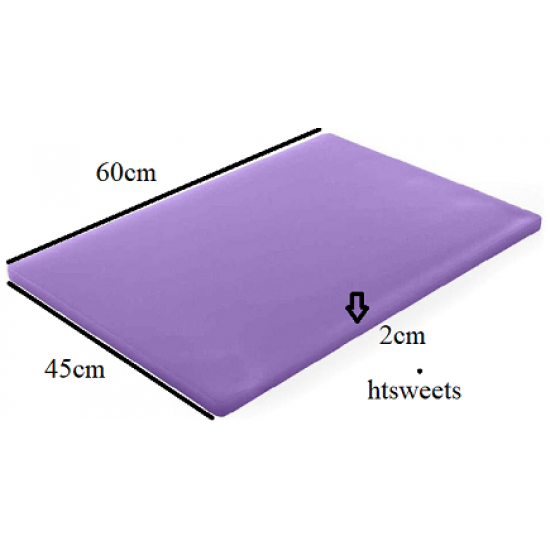 LARGE Thick Professional Catering.Chopping Board 12x23.6 inches / 60x45cmx2cm,2cm(1xChopping Board Purple only)