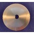 440 Kebab Circular Slicers – 80x12x1mm with Single Bevel to Sharpener, D-Bore Type, Serrated with 6x V-Edge Notches