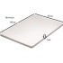 LARGE Thick Professional Catering,Chopping Board 12x23.6 inches / 60x45cmx2cm,(1xChopping Board White only)