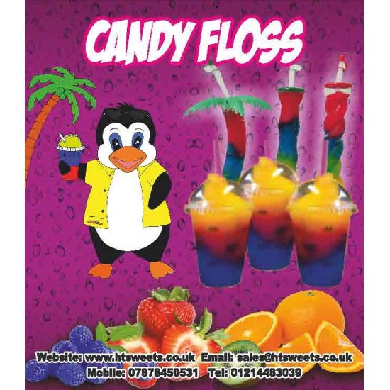 FLAVOUR LABEL FOR FABY SLUSH MACHINE Size: 17X19 cm