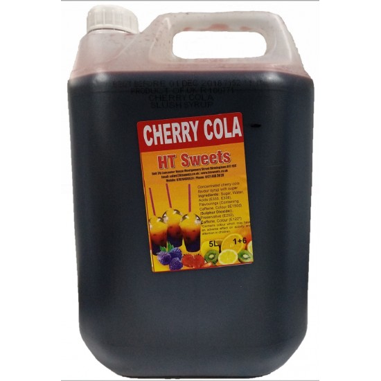Cherry Cola Slush Syrup, 1x5 Litre 
