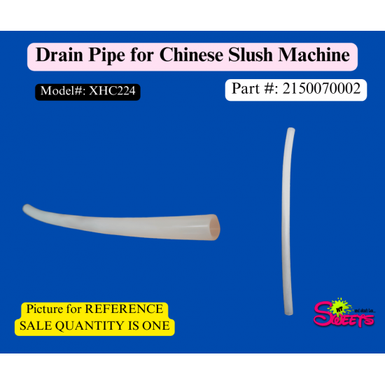 Chinese slush machine Drain Pipe