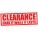 CLEARANCE - COLLECTION ONLY