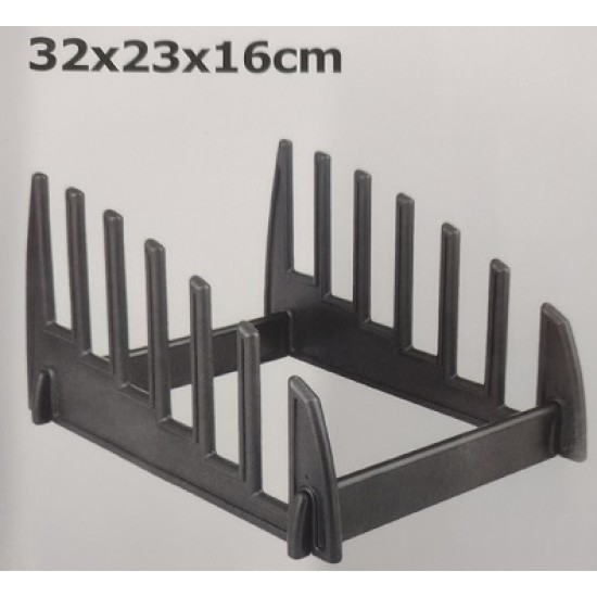 Chopping Board Rack 6 Slot Black,32x23x16cm