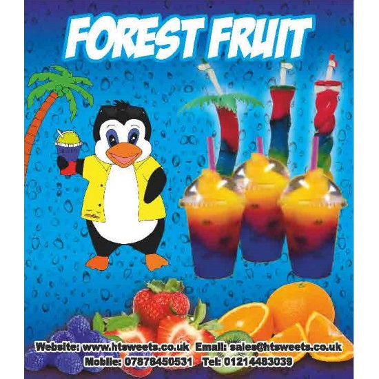 FLAVOUR LABEL FOR FABY SLUSH MACHINE Size: 17X19 cm