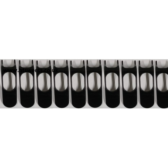 10xLever Pull Spigot BLACK, SPIN,SL310005732