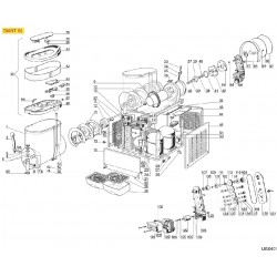 MT SIDE PANEL FIXING GREY KNOB ,10028-03307,U004