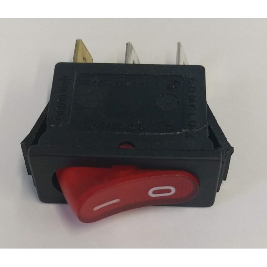 PIZZA GROUP,SWITCH 1-POLE RED 16A 250V ,3319756,A87AZ69006