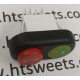 FIMAR PUSH-BUTT.PANEL 2 BUTT. STOP-I GREEN-RED,CO2877, 9319712