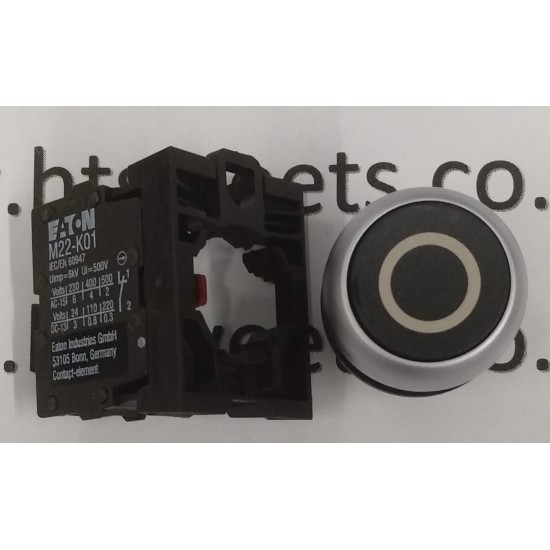 FIMAR FLUSH PUSH-BUTTON BLACK SIMB. "O",SL0807,9319019