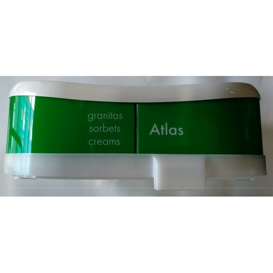 ATLAS 15L Lighted Top Cover Complete WHITE LID, 33800-04878